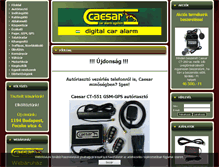 Tablet Screenshot of caesaralarm.hu